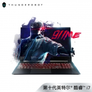 预售15点截止：THUNDEROBOT 雷神 911 ME暗杀星2代 15.6英寸游戏本（i7-10750H、8GB、512GB、GTX1650 Ti） 6499元包邮（需定金100元 需用券）