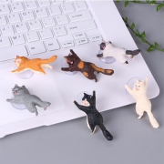 elbacable 易巴克 卡通猫咪吸盘手机支架 单只装 3.8元（需用券）
