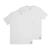 【直营】两件套Calvin Klein/卡尔文克雷恩 纯棉男士T恤衫NU8697A