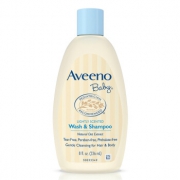 Aveeno Baby Wash & Shampoo 婴儿洗发沐浴二合一 236ml  *4件 139.6元包邮（合34.9元/件）