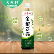 清凉降火：大参林 金银花凉茶饮料 500mlx5瓶x2件