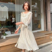 24日0点：韩都衣舍 RE1003 女士长款连衣裙