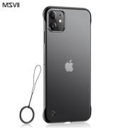 摩斯维 iPhone11/11 Pro/11 Pro Max 手机壳+钢化膜+金属指环 9元包邮（需用券）