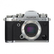 富士（FUJIFILM）X-T3/XT3 微单相机 机身 银色（2610万像素 翻折触摸屏 4K视频）