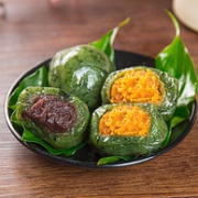 知味观 麻芯/蛋黄肉松/豆沙 青团 3盒装 1kgx2件