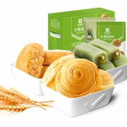 良品铺子 手撕面包1050g*2件