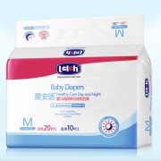 lelch 露安适 日夜分护 婴儿纸尿裤 M30片 *4件 +凑单品 279.8元（合69.95元/件）