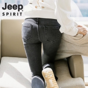 克莱斯勒正牌授权 JEEP 高品质显瘦弹力牛仔裤