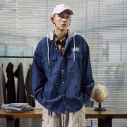 唐狮 624310015413 男士牛仔工装外套