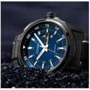 CITIZEN 西铁城 Eco-Drive AW0024-58LB 男士光动能腕表