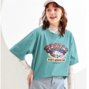 Jeanswest 真维斯 273009 女士卡通印花短袖t恤 *2件 69.84元（需用券，合34.92元/件）