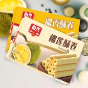 春光食品 海南特产 椰香酥卷 105g*4盒 29.8元包邮（需拍2件）