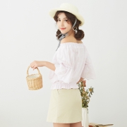 Meters bonwe 603601 女士喇叭袖衬衣 29.9元包邮