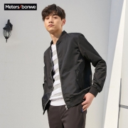 Meters Bonwe 美特斯邦威 FX00445 男士棒球茄克夹克 59.9元