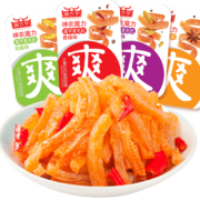 第二件3元 魔芋素毛肚怀旧麻辣儿时辣条丝即食爽酸辣香 券后￥9.9