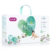 Pampers 帮宝适 纯净帮 Pure拉拉裤 M42 *2件 234.2元包邮（合117.1元/件）