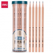 deli 得力 原木铅笔 30支 2B/HB可选 7.9元（需用券）