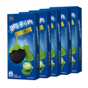 临期特价 奥利奥 臻选抹茶味夹心涂层饼干 66g*5盒