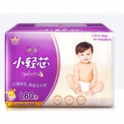 Anerle 安儿乐 小轻芯柔薄纸尿裤 L80片 *3件 270.22元（合90.07元/件）