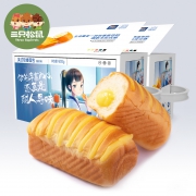 三只松鼠 英式软香面包 800g 22.81元