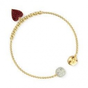 SWAROVSKI 施华洛世奇 简约爱心手链 5517641