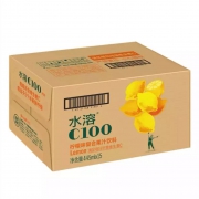 京东PLUS会员：农夫山泉 水溶C100 柠檬味 复合果汁饮料 445ml*15瓶*4件