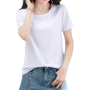 鹊佰瑞 女士 百搭圆领T恤 9.99元包邮