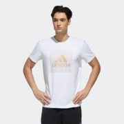 2日0点：adidas 阿迪达斯 GFX T FOIL BOS 男子运动型格短袖T恤 DY8653