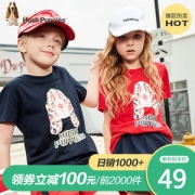 美国  暇步士 2020夏装新款儿童纯棉短袖T恤