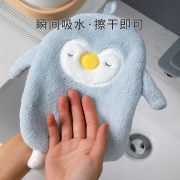 萌宠企鹅可挂式擦手巾 6.8元