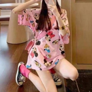 迪牛斯 pg979 女士中长款T恤