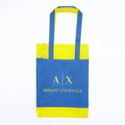 ARMANI EXCHANGE阿玛尼 00003266281 英文logo印花购物袋