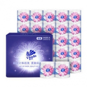 维达（Vinda） 卷纸 立体美4层160g*27卷 压花卷厕纸纸餐巾纸卫生纸巾（整箱销售） *2件