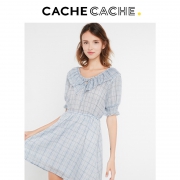 Cache Cache 捉迷藏  7379093471 格子连衣裙 64.9元