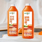 1600ml x11件！味全每日C 鲜胡萝卜果汁 100%果汁