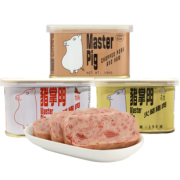 东南亚畅销、猪肉含量≥90%：198gx3罐 猪掌门 火腿午餐肉原味罐  券后57.8元包邮