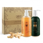 CARDISS 佧缔丝 生姜颗粒无硅油洗发水套装 （洗发水350ml*1+润发膜350ml*1） 78元包邮（需用券）