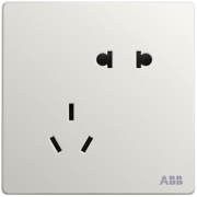 ABB 无框轩致 AF205 五孔插座 8只装 72元（需用券）