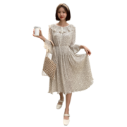 HSTYLE 韩都衣舍 RE1003 女士中长款连衣裙 *2件 159元包邮（合79.5元/件）