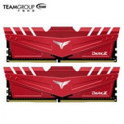 9日0点： Team 十铨 冥神Z DDR4 3600频 台式机内存条 16GB（8GB×2）