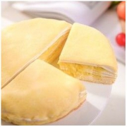 小编已买：巧师傅 榴莲千层蛋糕 6寸 500g