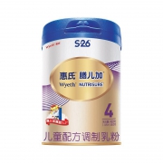 Wyeth 惠氏 S-26 偏食儿童配方奶粉 4段 900g *3件 391.15元包邮（合130.38元/件）