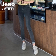 克莱斯勒正牌授权 JEEP 高品质显瘦弹力牛仔裤