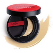 L'OREAL PARIS 巴黎欧莱雅 恒放溢彩持色哑光遮瑕轻垫霜 正装14g+替换装14g+卸妆水95ml+粉扑