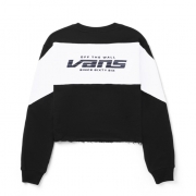 24日0点：Vans 范斯 VN0A4DR8BLK 女子套头卫衣 78元（需用券）
