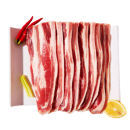 进口厚切牛肉片肥牛片650g