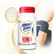 美国进口 Schiff MoveFree Ultra骨胶原维骨力 白瓶 超浓缩 30粒*2瓶