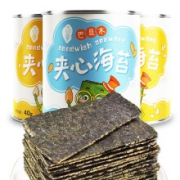 星海世家 寻肴夹心海苔 40g/罐*4件