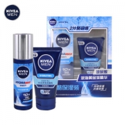 NIVEA 妮维雅 水活冰酷精华露套装（精华50g+洁面50g） *3件