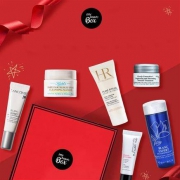 MY BEAUTY BOX 欧莱雅小美盒 焕颜发光盒 兰蔻臻白系列+科颜氏白泥面膜+HR赫莲娜洁面乳+赠植村秀漆光唇釉2.3ml